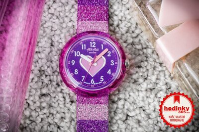 Flik Flak ZFPNP127 (motiv srdíčka)