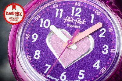 Flik Flak ZFPNP127 (motiv srdíčka)