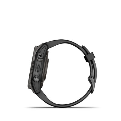 Garmin Epix Pro (Gen 2) Sapphire 42mm Carbon Gray DLC Titanium / Black Silicone Band (rozbalené)
