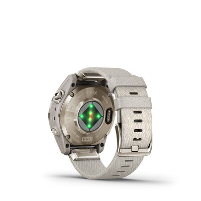 Garmin Epix Pro (Gen 2) Sapphire 42mm Soft Gold / Cream Nylon Band (Premium) (+ náhradní řemínek)