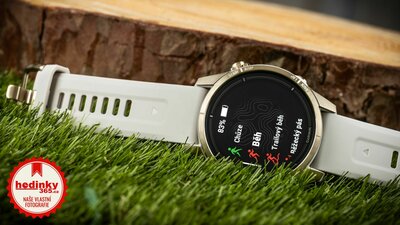 Garmin Epix Pro (Gen 2) Sapphire 42mm Soft Gold / Cream Nylon Band (Premium) (+ náhradní řemínek)