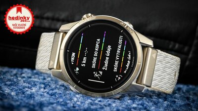 Garmin Epix Pro (Gen 2) Sapphire 42mm Soft Gold / Cream Nylon Band (Premium) (+ náhradní řemínek)