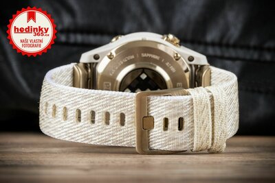 Garmin Epix Pro (Gen 2) Sapphire 42mm Soft Gold / Cream Nylon Band (Premium) (+ náhradní řemínek)