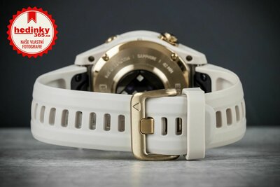 Garmin Epix Pro (Gen 2) Sapphire 42mm Soft Gold / Cream Nylon Band (Premium) (+ náhradní řemínek)