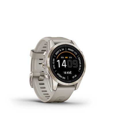 Garmin Epix Pro (Gen 2) Sapphire 42mm Soft Gold / Sand Sillicone Band (II. Jakost)