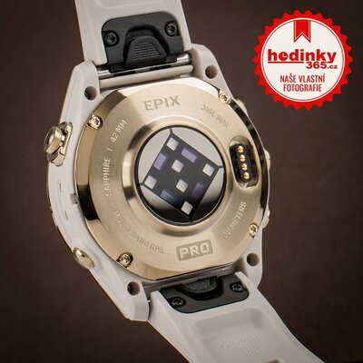 Garmin Epix Pro (Gen 2) Sapphire 42mm Soft Gold / Sand Sillicone Band (II. Jakost)