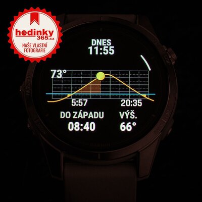 Garmin Epix Pro (Gen 2) Sapphire 42mm Soft Gold / Sand Sillicone Band (II. Jakost)