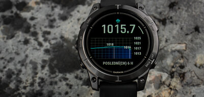 Garmin Epix Pro (Gen 2) Sapphire 47mm Gray DLC Titanium / Black Silicone Band