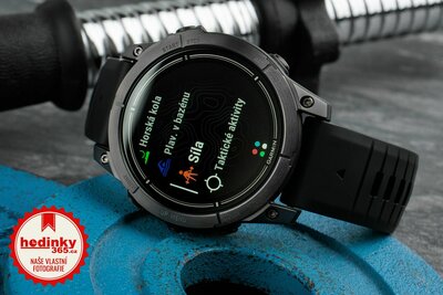 Garmin Epix Pro (Gen 2) Sapphire 47mm Gray DLC Titanium / Black Silicone Band