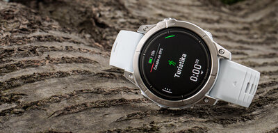 Garmin Epix Pro (Gen 2) Sapphire 47mm Titanium / Whitestone Silicone Band