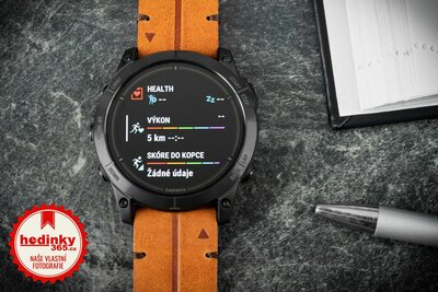 Garmin Epix Pro (Gen 2) Sapphire 51mm Gray DLC Titanium / Chestnut Leather Band (Premium) (+ náhradní řemínek)