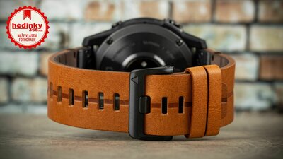 Garmin Epix Pro (Gen 2) Sapphire 51mm Gray DLC Titanium / Chestnut Leather Band (Premium) (+ náhradní řemínek)