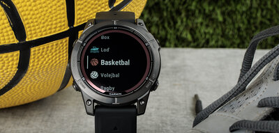 Garmin Fenix 7 Pro Sapphire Solar Gray DLC Titanium / Black Silicone Band