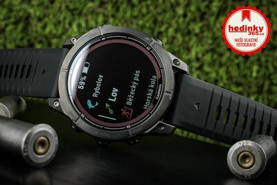 Garmin Fenix 7 Pro Sapphire Solar Gray DLC Titanium / Black Silicone Band