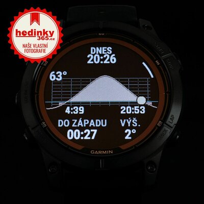 Garmin Fenix 7 Pro Sapphire Solar Gray DLC Titanium / Black Silicone Band