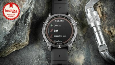 Garmin Fenix 7 PRO Sapphire Solar Silver Titanium / Brown Leather Band (Premium) (+ náhradní řemínek)