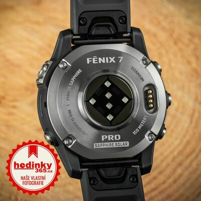 Garmin Fenix 7 PRO Sapphire Solar Silver Titanium / Brown Leather Band (Premium) (+ náhradní řemínek)