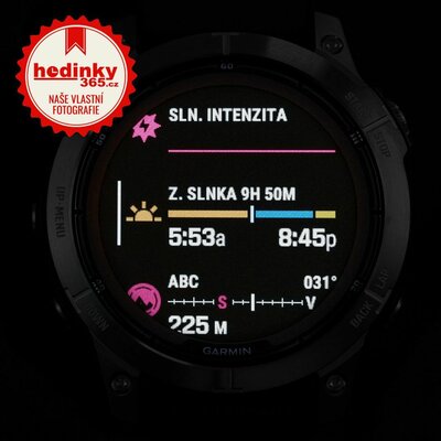 Garmin Fenix 7 PRO Sapphire Solar Silver Titanium / Brown Leather Band (Premium) (+ náhradní řemínek)