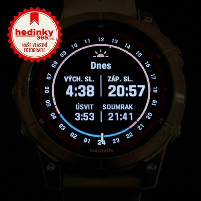 Garmin Fenix 7 PRO Sapphire Solar Silver Titanium / Orange Silicone Band