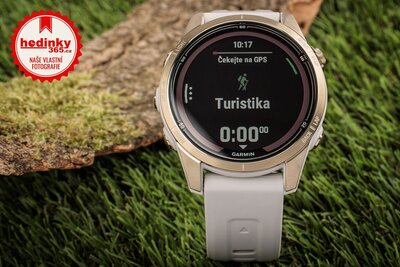 Garmin Fenix 7S Pro Sapphire Solar Soft Gold / Light Sand Silicone Band