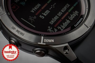 Garmin Fenix 7X Pro Sapphire Solar Gray DLC Titanium / Black Silicone Band