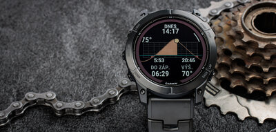 Garmin Fenix 7X PRO Sapphire Solar Gray DLC Titanium / Gray Titanium Band (Premium) (+ náhradní řemínek)