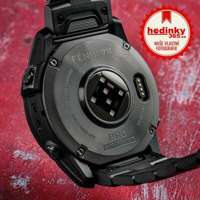 Garmin Fenix 7X PRO Sapphire Solar Gray DLC Titanium / Gray Titanium Band (Premium) (+ náhradní řemínek)