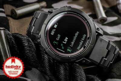 Garmin Fenix 7X PRO Sapphire Solar Gray DLC Titanium / Gray Titanium Band (Premium) (+ náhradní řemínek)