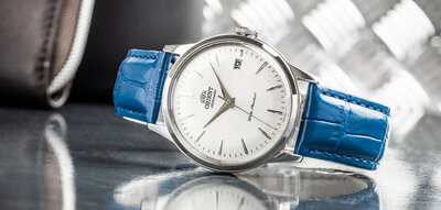 Kožený řemínek Ricardo Todi, modrý V1