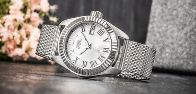 Ocelový náramek Ricardo Milano, stříbrný, milánský