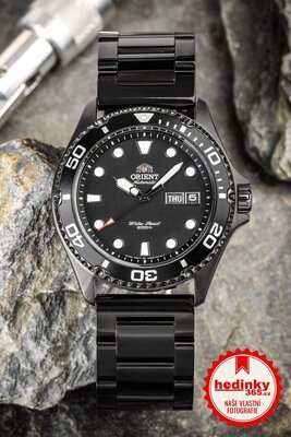 Ocelový náramek Ricardo Siena, černý