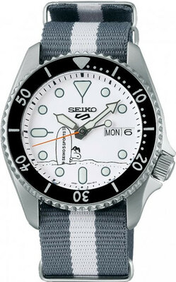 Seiko 5 Sports Automatic SRPK25K1 SKX Peanuts 'Surfboard' Limited Edition 8900pcs