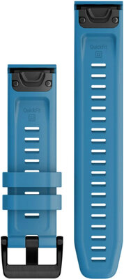 Silikonový řemínek Garmin 22mm, Cirrus Blue, QuickFit, 010-13111-30