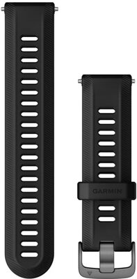 Silikonový řemínek Garmin 22mm (Forerunner 955/965), černý, 010-11251-3S