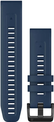 Silikonový řemínek Garmin 22mm (pro Garmin Fenix 8/7/6 (47mm), Epix 2 aj.), modrý V3, QuickFit, 010-13111-31