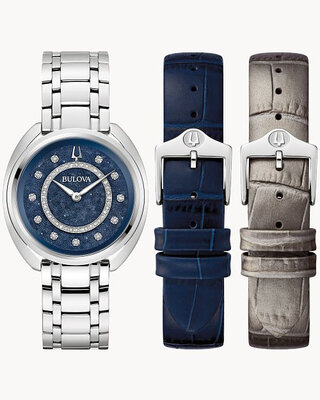 Bulova Classic Duality 96X160 (+ 2x náhradní řemínek)