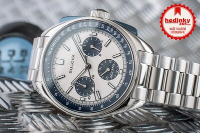 Bulova Lunar Pilot Quartz Chronograph 98K112 (+ náhradní řemínek)