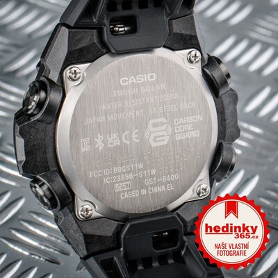 Casio G-Shock G-Steel GST-B400BB-1AER Carbon Core Guard