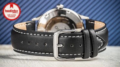 Kožený řemínek Ricardo Chieti, černý V3