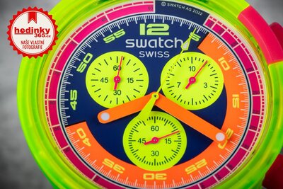 Swatch Neon To The Max SB06J100