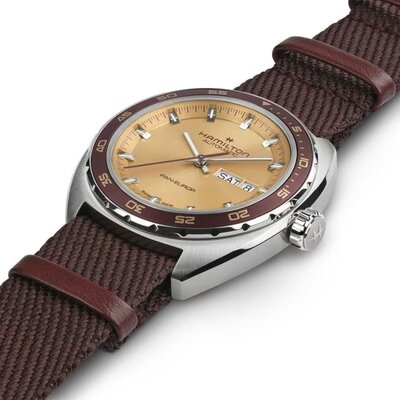 Hamilton American Classic Pan Europ H35435820 (+ náhradní řemínek)