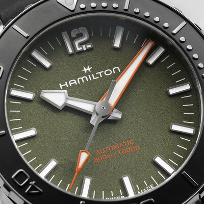 Hamilton Khaki Navy Frogman Automatic H77455360