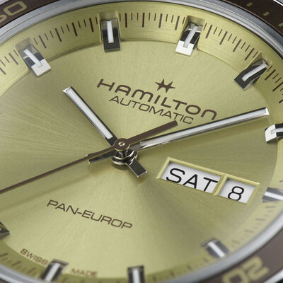 Hamilton American Classic Pan Europ Automatic H35445860 (+ náhradní řemínek)