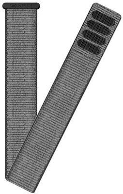 Nylonový řemínek Garmin 22mm (pro Garmin Fenix 8/7/6 (47mm), Epix 2 aj.), šedý V1, UltraFit, 010-13306-11