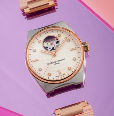 Frederique Constant Highlife Ladies Heart Beat Automatic FC-310VD2NH2B (+ náhradní řemínek)