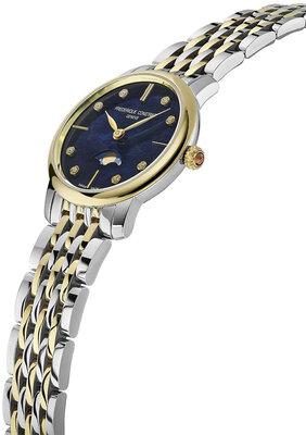 Frederique Constant Slimline Lady Quartz Moon Phase FC-206MPND1S3B