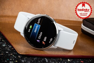 Garmin Venu 3 Silver / Whitestone, Silicone Band