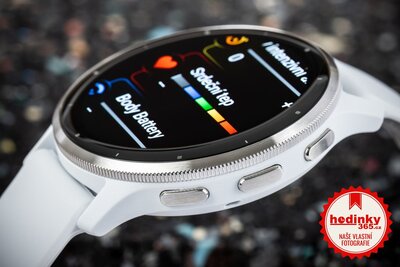 Garmin Venu 3 Silver / Whitestone, Silicone Band