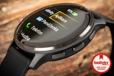 Garmin Venu 3 Slate / Black, Silicone Band