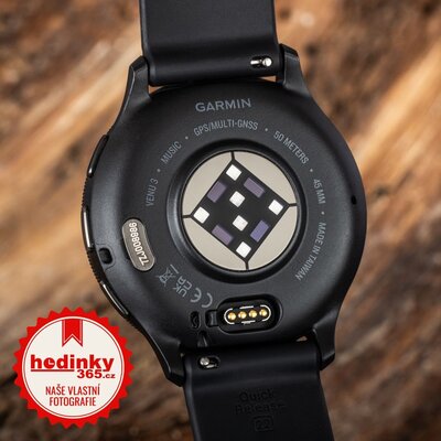Garmin Venu 3 Slate / Black, Silicone Band